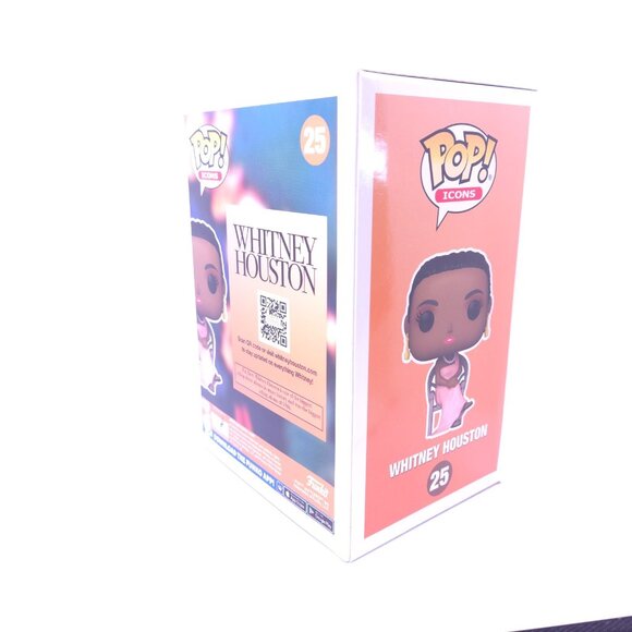 Funko POP! Whitney Houston 25 Icons Vinyl Figure New Sealed with Protector - Picture 7 of 11